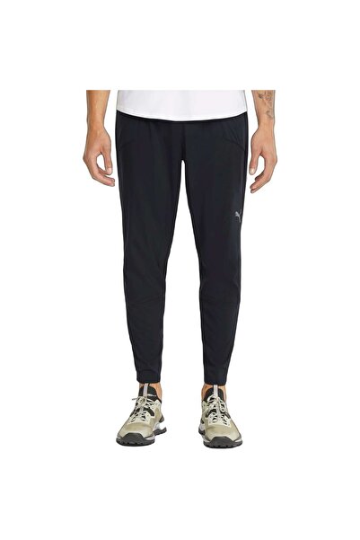 Puma Trousers Run Tapered Woven Pant, Black, Men