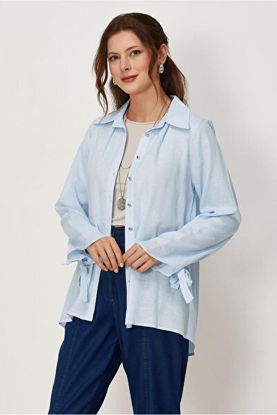Alvina Bluz with Lace Detail 46780