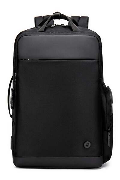 Arctic Hunter Casual Lightweight School Laptop Bag Water Resistant College Travel Backpack for Men and Women GB00397 Black