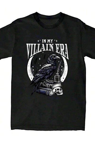 k222 In My Villain Era Morally Grey Books Novel Lover Bookworm T-Shirt