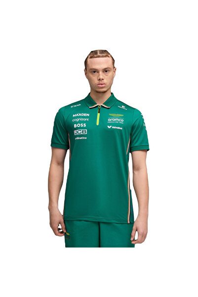 Puma Sportovní tričko - Zelená - Běžný střih