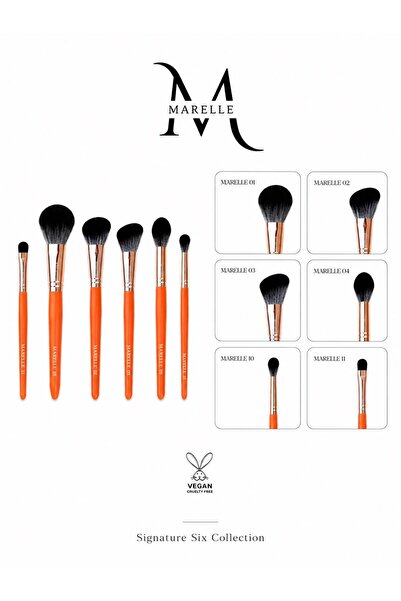 MarelleBeauty Set Six Signature Pensule