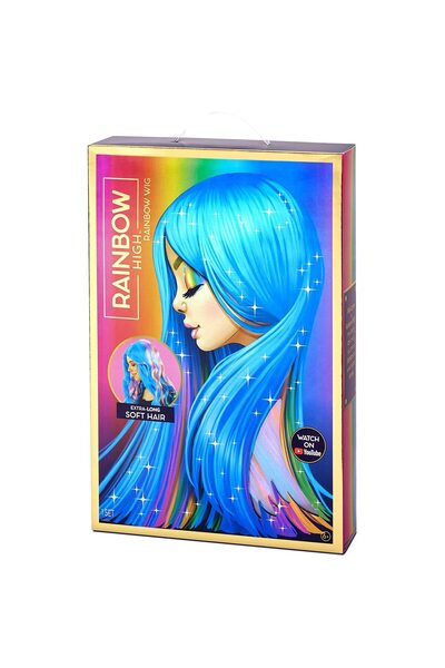 Rainbow High Perucă Rainbow High, Amaya Raine, pentru fete, lungime 46 cm, 5-...