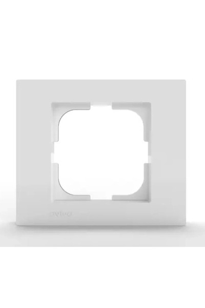 Generic Brand 1 Piece Ovivo White Single Frame Grano