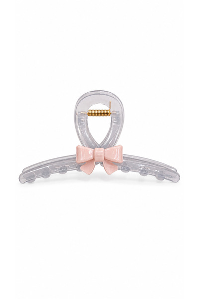 Marka Gray Bow Latch Buckle