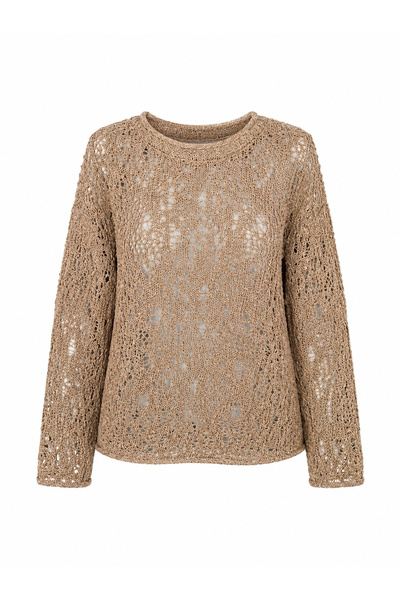 Özge Özgenç Openwork Knitwear Blouse