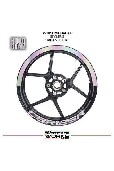 ARONA Honda Cbr 125 R Wheel Strip – Half Wheel Cover & Cbr 125 R Lettering St...