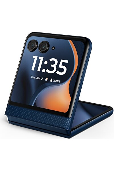 Motorola Razr 60 256 GB 8 GB Ram Deniz Mavisi (Moto Buds Bass Kulaklık Hediyeli)