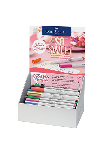 Faber Castell ΣΕΤ 50 ΔΗΜΙΟΥΡΓΙΚΩΝ ΜΑΡΚΑΔΟΡΩΝ GOLDFABER 1.5MM FABER-CASTELL