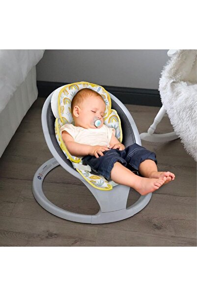 The Moon Brand MOON Riche Advanced Baby Stroller,360° Rotating Handle-Grey