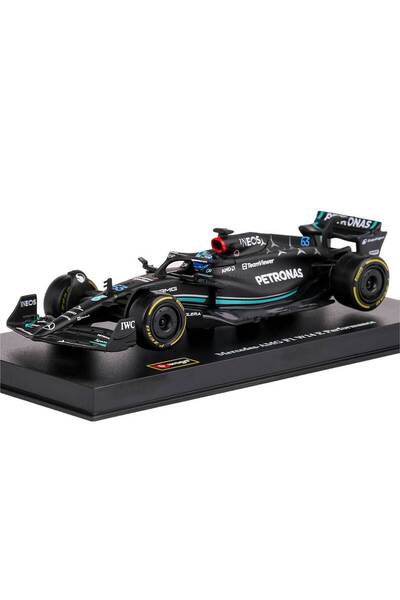 BBURAGO Sigilat- Mercedes AMG W14 E Performance 2023 F1 # 63 Russell cu Casca...