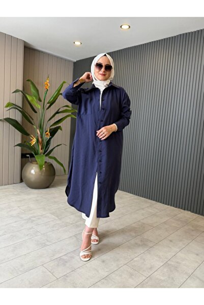 rusemoda Modal Tunik Gömlek
