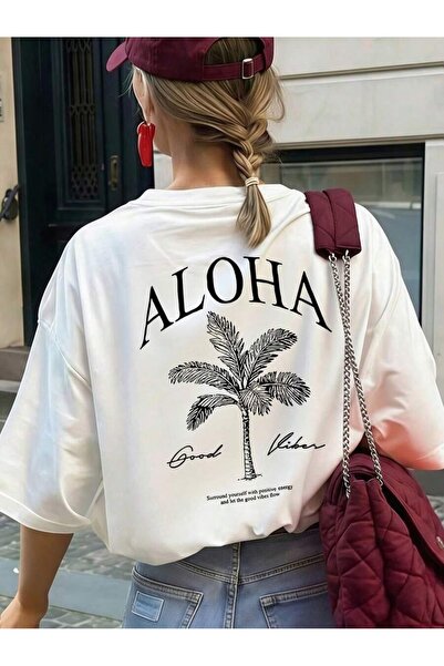 puolikuu Unisex Comfortable Fit Tshrit Printed Tshirt