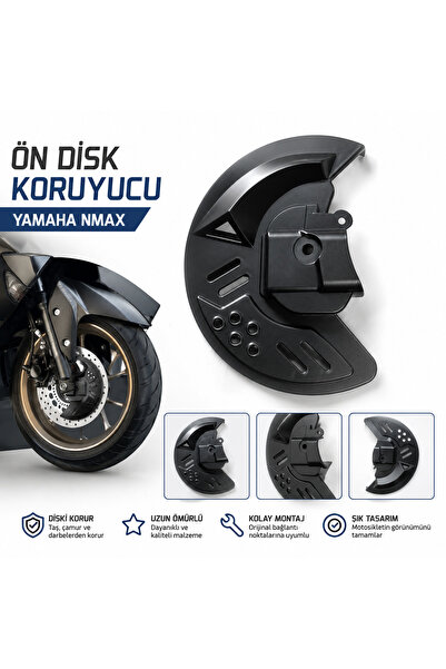 Yamaha nmax ön disk koruyucu kapak korur