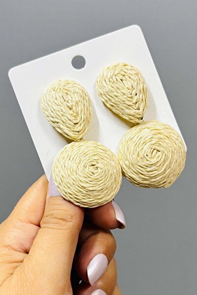 Generic Brand Oval Zr Model Earrings