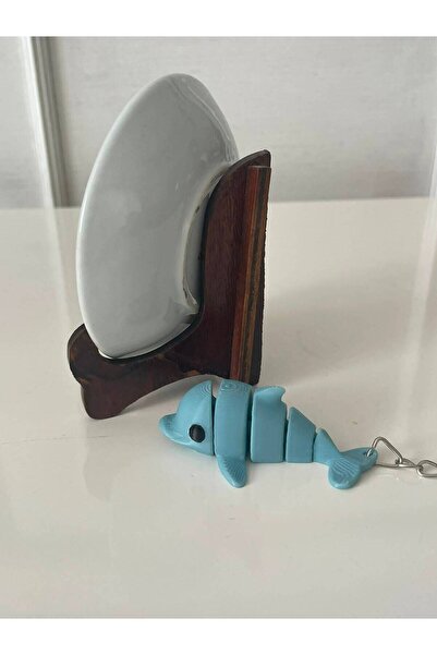 Lasibo 3D Printed Jointed Fish Keychain |   Cute Moving Fish Figure |   Gift