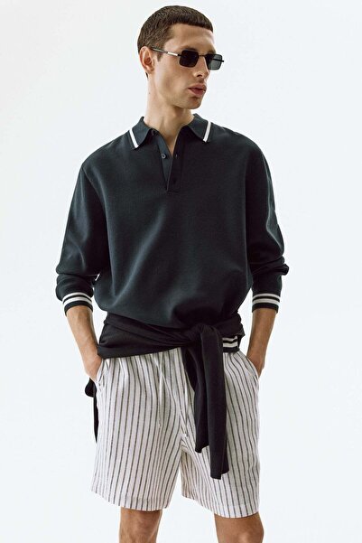 H&M Relaxed Fit Linen-blend shorts