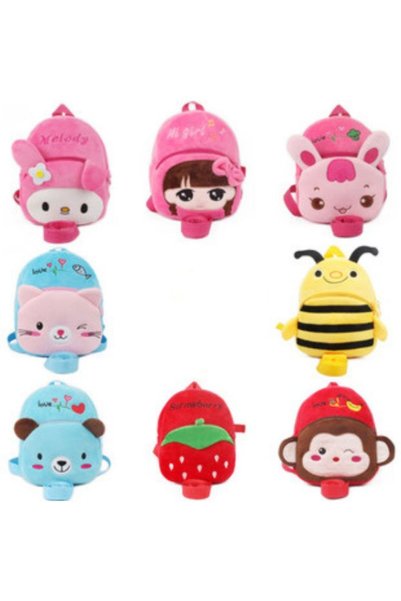 Fatio Mini Backpack Kids Cute School Shoulder Bag Toddler Plush Small Backpack Baby Schoolbag Preschool Bag Gift, Stitch
