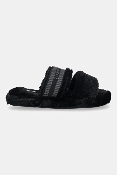 Tommy Hilfiger Th Fw0fw08854 Hılfıger Fur Kadın Terlik