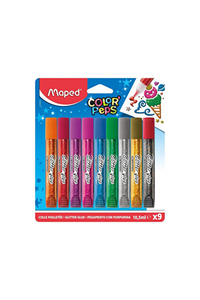 Maped ΚΟΛΛΑ ΜΕ ΓΚΛΙΤΕΡ 10.5ML X 9 ΣΩΜΑΤΑΡΙΑ ΣΕ ΜΠΛΙΣΤΕΡ
