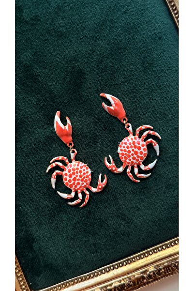 Pater Paulie Zra Model Crab Earrings