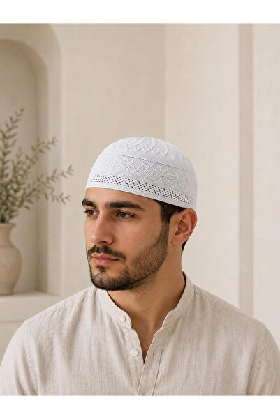 Takke ® Selçuk Premium Erkek Namaz Takkesi