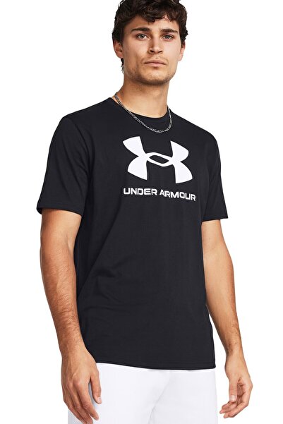 Under Armour Ažuriranje logotipa Ua Sportstyle SS muška ležerna majica crna