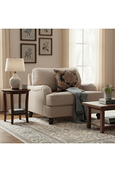 Ashley Furniture كرسي بحبل مشدود ونصف
