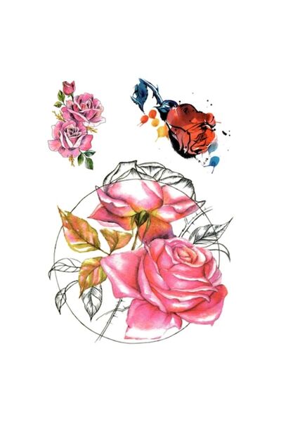 FlashTattoosRomania Tatuaj temporar, Tatuaje flash România, Trandafiri de pri...