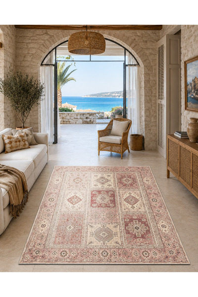 Rugs Modern Halı SDT Geleneksel Desenli Modern Dokuma Taban Dekoratif Halı sd...