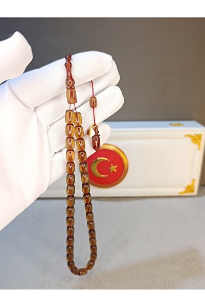 HALİL KOÇAK Fire Amber Prayers Beads Signed by the Master