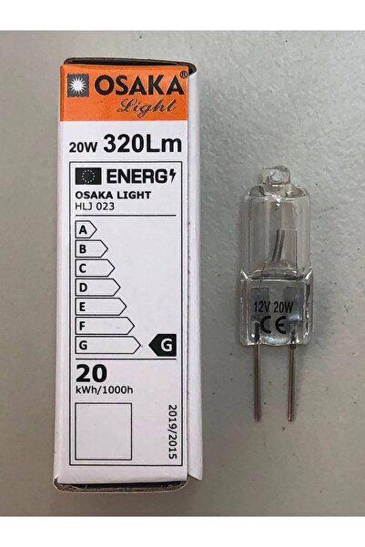 Osaka 5 ADET 12V 20W G4 HALOJEN AMPÜL