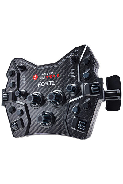 OEM Asetek SimSports Forte GT Κουτί Κουμπιών Μαύρη Έκδοση