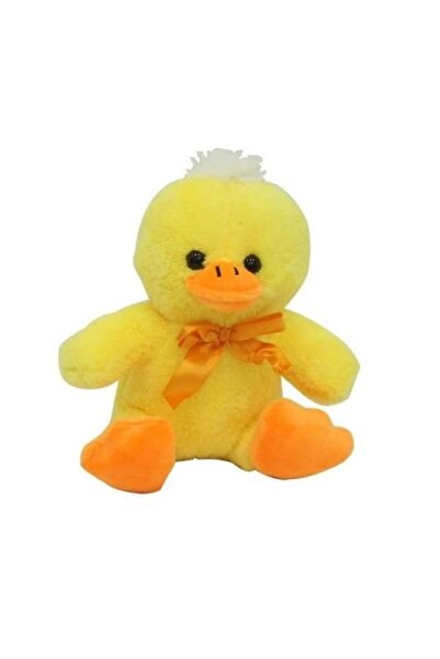KOSTÜMCE Sitting Duck Plush Toy with Ribbon 20 cm