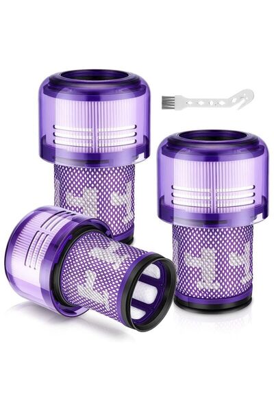 STARSTAR 3-pack of washable HEPA filters for Dyson V12 Detect Slim Absolute v...