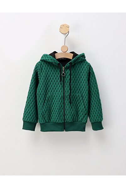 MiniKids Hanorac Winter Warm Fashion, verde