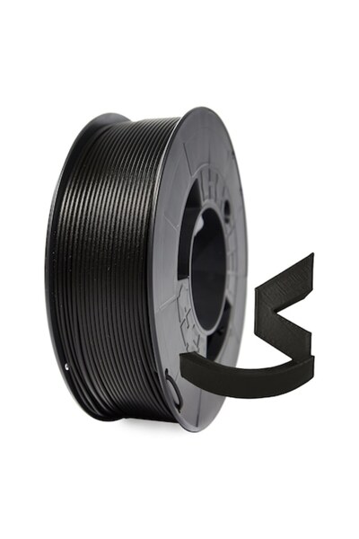 Winkle Filament PLA-HD pentru imprimantă 3D, culoare neagră