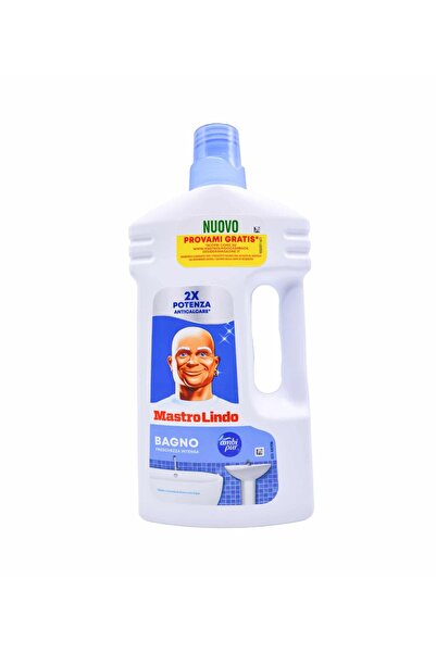 Mastro Lindo Bathroom Detergent Anti-limescale Power 2X Import Italy, Intense...