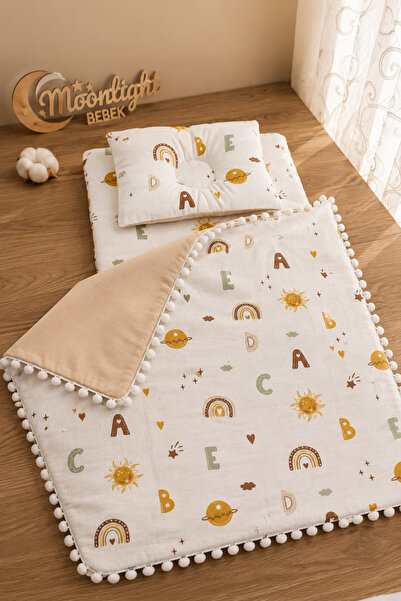Generic Brand Moonlightbebek 3-Piece Newborn Diaper Set, Muslin Blanket with ...