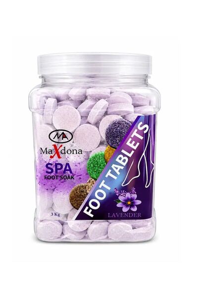 MAXDONA |   Lavender Scented Spa Foot Soak Tablets 3kg |
