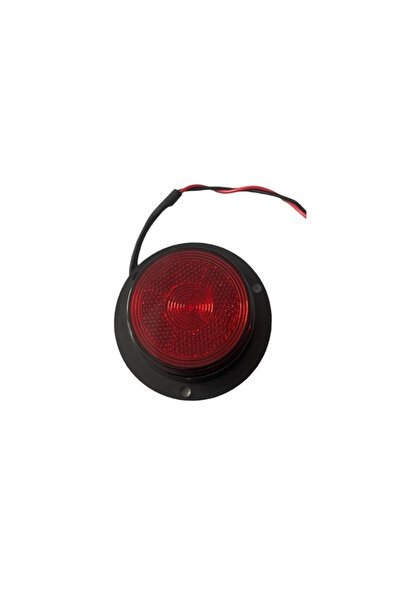 OEM LED Πλευρικά Φώτα Όγκου Φορτηγών BULLET IP66 12/24 Volt Κόκκινο ΟΕΜ