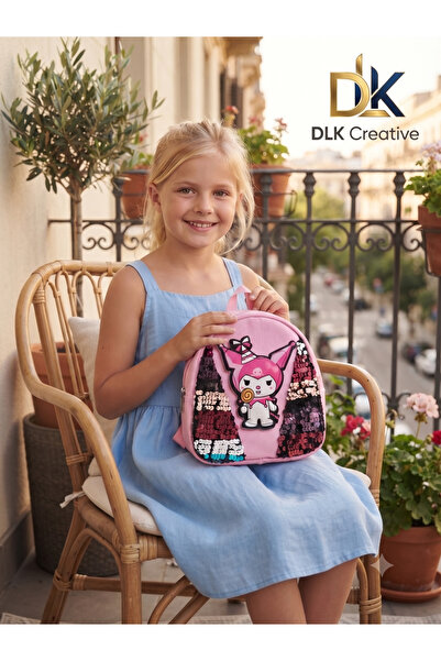 DLK Creative Spark Kids Collection – Payetli Işıklı Pullu Karakter Mini Sırt ...