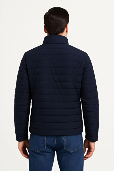 Veraura Lifestyle Men's Bomber Jacket – Water Repellent Fabric, Quilted Linin...