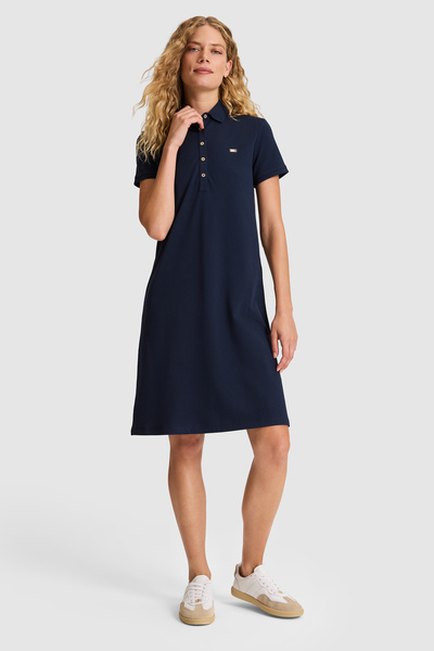 U.S. Polo Assn. Women's Navy Blue Knitted Dress 50323538-Vr033