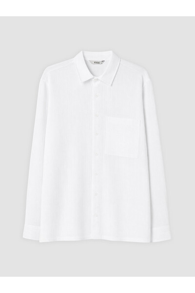 LC Waikiki Nevavm Comfortable Fit Men's Shirt with Difference