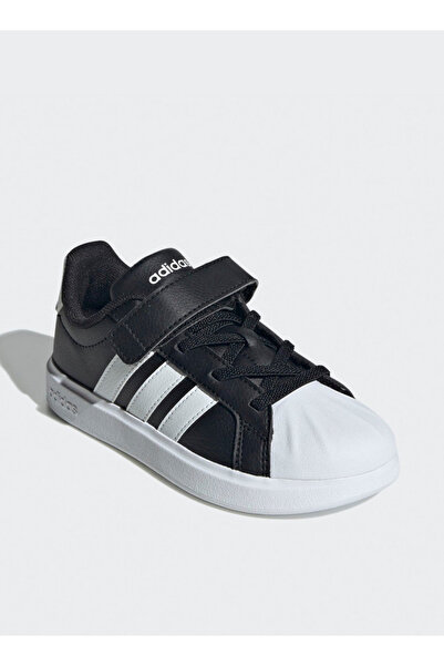 adidas Boys Streettalk EL Hook & Loop Ankle Sneakers