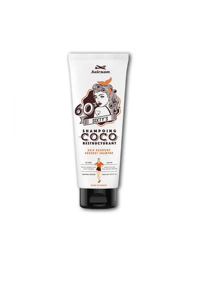 HAİRGUM Sampon reparator cu nuca de cocos SIXTY'S 200 ml