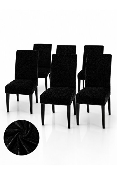 delfin HomeRoy Huse Catifea pentru Scaune – Set 6 Bucăți