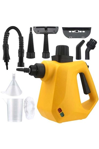 Arabest منظف بالبخار، محمول باليد، مضغوط، 1000 واط، 9 ملحقات، قفل أمان، سلك ط...