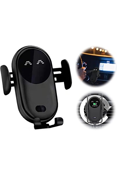 SYOSI Wireless Car Charger Smart Wireless Auto-Sensor Car Phone Holder Charge...